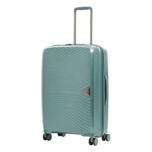 Чемодан March Gotthard Metallic Spinner petrol green metallic M в Интерспорт