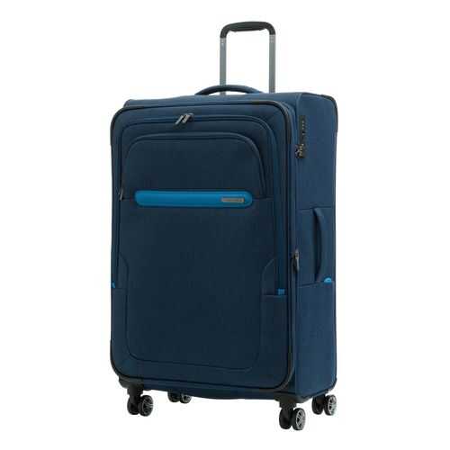 Чемодан Travelite Madeira 4-Wheels Trolley Exp marine/turquoise L в Интерспорт