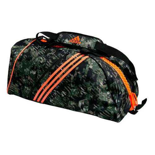 Спортивная сумка Adidas Combat Camo Bag M камуфляжная/оранжевая в Интерспорт