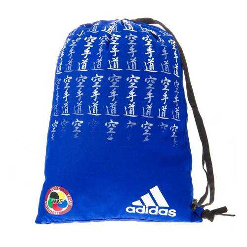 Спортивная сумка Adidas Satin Carry Bag Karate WKF синяя в Интерспорт