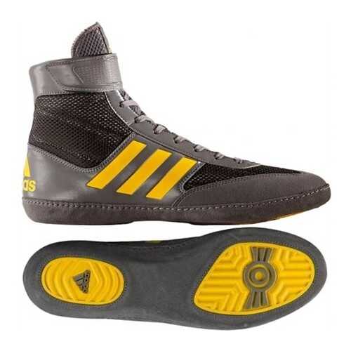 Борцовки Adidas Combat Speed 5, grey-yellow, 41 в Интерспорт