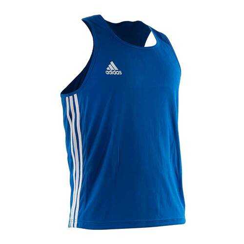 Майка боксерская Adidas Boxing Top Punch Line синяя M в Интерспорт