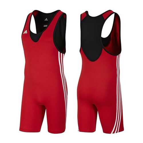 Трико борцовское Adidas Base Wrestler красное XL в Интерспорт