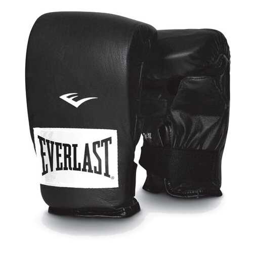 Боксерские перчатки снарядные Everlast 150001U черные 8 унций в Интерспорт