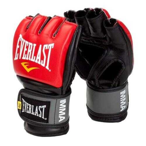 Боксерские перчатки тренировочные Everlast Pro Style Grappling S/M красные 4 унции в Интерспорт