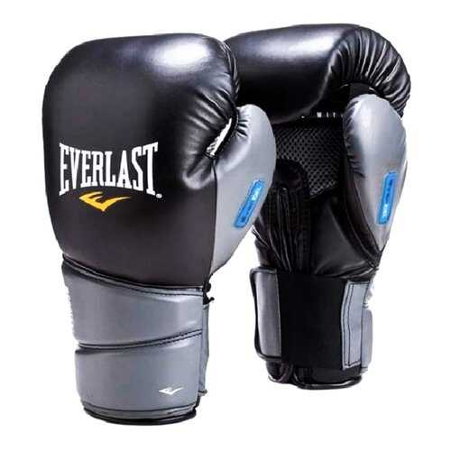 Боксерские перчатки тренировочные Everlast Protex 2 черные 10 унций в Интерспорт