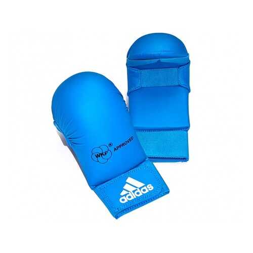 Накладки для карате Adidas WKF Bigger синие L в Интерспорт