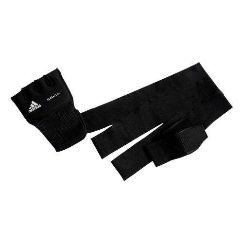 Накладки гелевые Adidas с бинтом 2 метра Quick Wrap Glove Mexican черные L/XL в Интерспорт