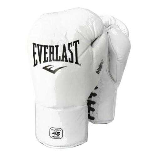 Перчатки боевые Everlast MX Pro Fight белые 10 унций в Интерспорт