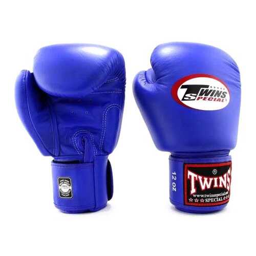 Перчатки боксерские Twins FBGVL3-TW1 FANCY BOXING GLOVES черно-синие в Интерспорт