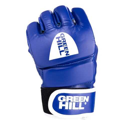 Перчатки для MMA Green Hill Combat Sambo MMR-0027CS, к/з, синие (XL) в Интерспорт