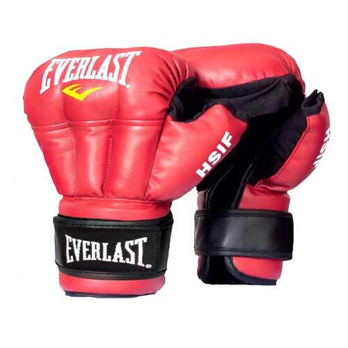 Перчатки для рукопашного боя Everlast HSIF RF3106, 6oz, к/з, красный в Интерспорт