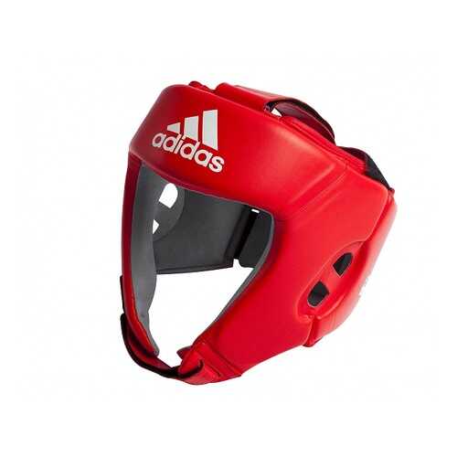 Шлем боксерский Adidas AIBA красный XL в Интерспорт