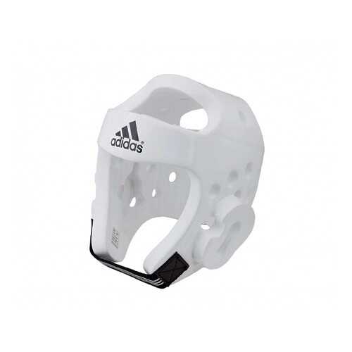 Шлем для тхэквондо Adidas Head Guard Dip Foam WTF белый M в Интерспорт