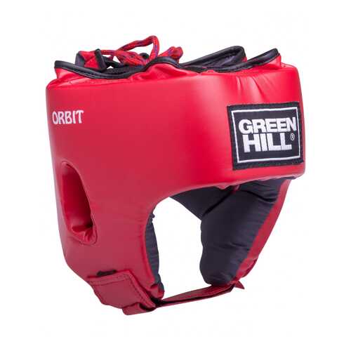 Шлем Green Hill открытый детский Orbit, HGO-4030, кожзам, красный (XL) в Интерспорт