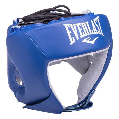 Шлем открытый Everlast USA Boxing 610206U, M, кожа, синий в Интерспорт