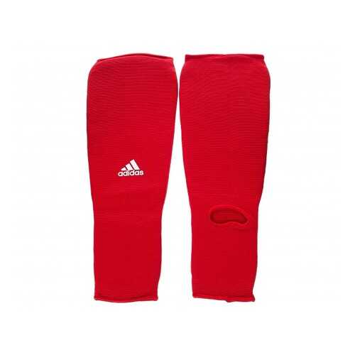 Защита голени и стопы Adidas Shin and Step Pad красная S в Интерспорт