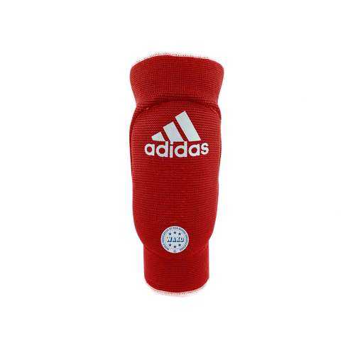 Защита локтя двухсторонняя Adidas WAKO Elasticated Elbow Guard Reversible сине-красная M в Интерспорт