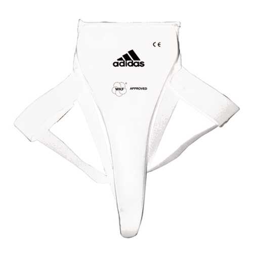 Защита паха женская Adidas WKF Lady Groin Guard белая XS в Интерспорт