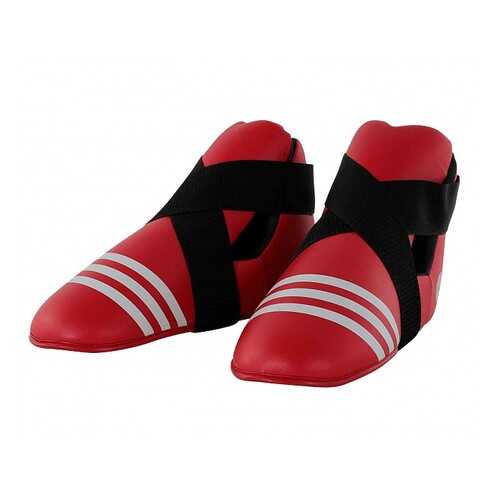 Защита стопы Adidas WAKO Kickboxing Safety Boots красная M в Интерспорт