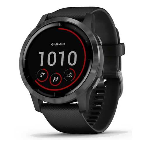 Спортивные наручные часы Garmin Vivoactive 4 Black/Slate в Интерспорт