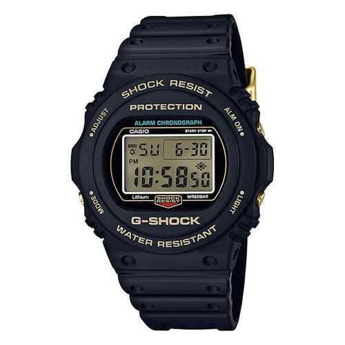 Японские наручные часы Casio G-Shock DW-5735D-1B с хронографом в Интерспорт