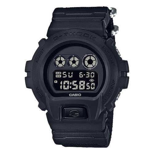 Японские наручные часы Casio G-Shock DW-6900BBN-1E с хронографом в Интерспорт