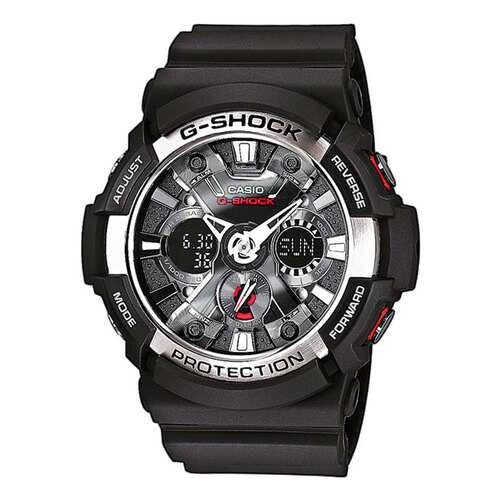 Японские наручные часы Casio G-Shock GA-200-1A с хронографом в Интерспорт