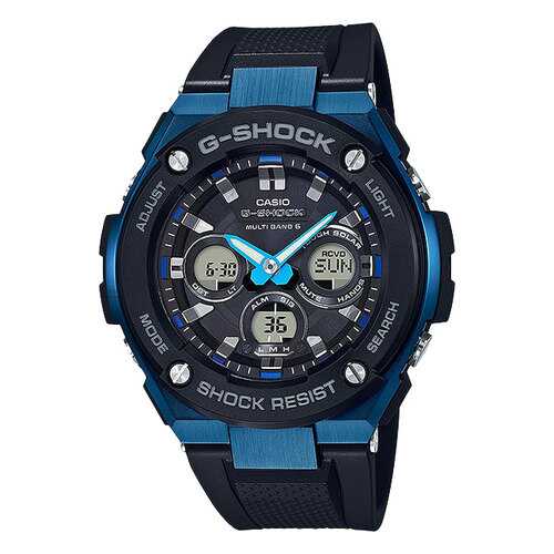 Японские наручные часы Casio G-Shock GST-W300G-1A2 с хронографом в Интерспорт