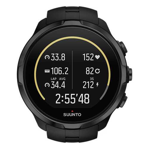 Смарт-часы Suunto Spartan Sport Wrist HR черные в Интерспорт