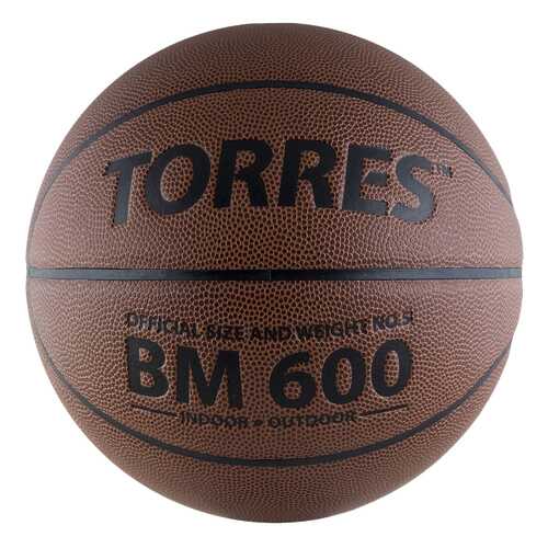 Баскетбольный мяч Torres B10025 №5 brown в Интерспорт