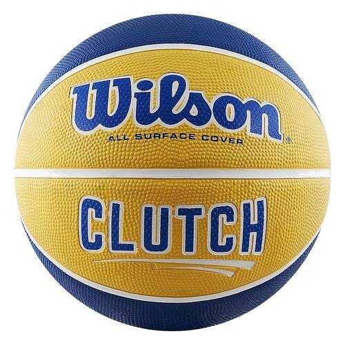 Баскетбольный мяч Wilson Clutch №6 blue/yellow в Интерспорт