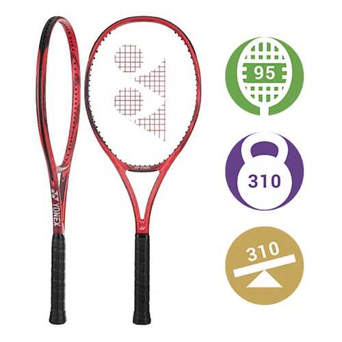 Теннисная ракетка Yonex Vcore 95 Red Новинка 2019 года (4) в Интерспорт