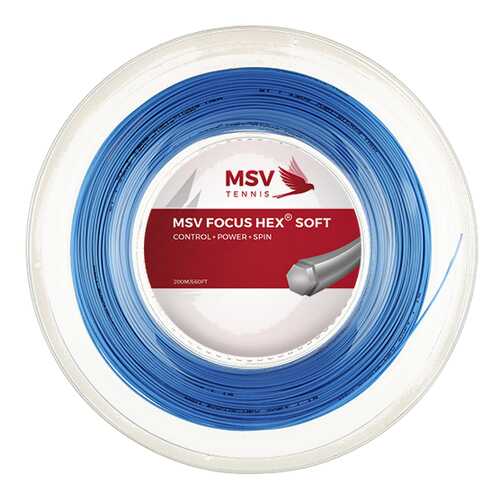 Теннисная струна MSV Focus-Hex Blue 1.27 200 метров в Интерспорт