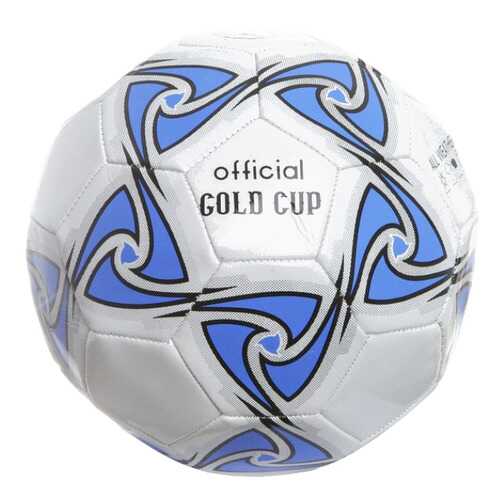 Футбольный мяч Gratwest Official Gold Cup Т73811 №5 white/blue в Интерспорт