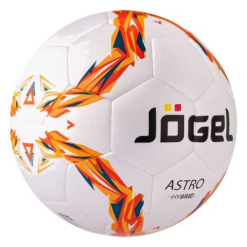 Футбольный мяч Jogel JS-760 Astro №5 white/orange в Интерспорт