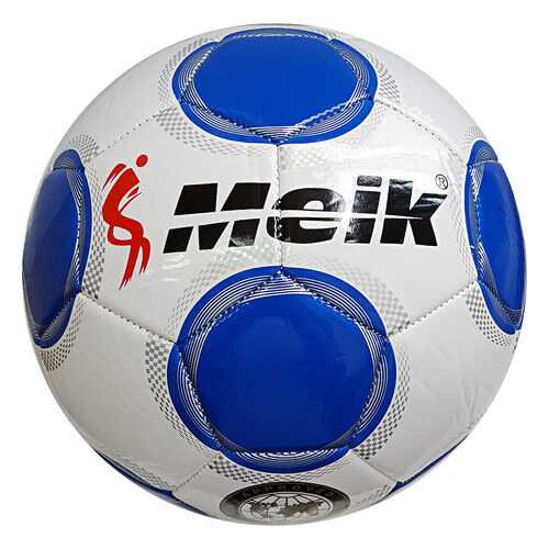 Футбольный мяч Meik 077-44 №5 white/blue в Интерспорт