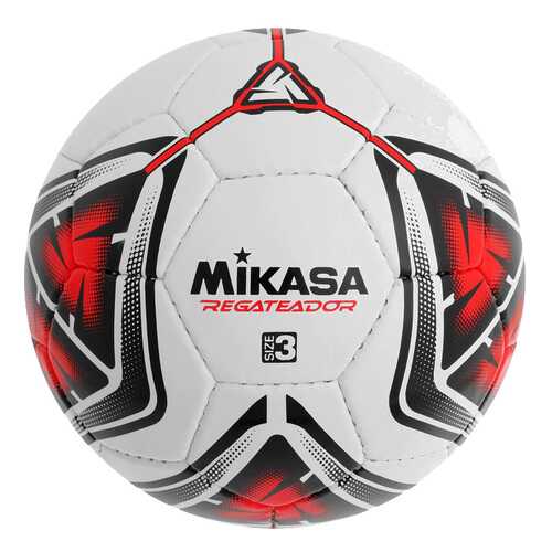 Футбольный мяч Mikasa Regateador5-R №3 white/black/red в Интерспорт