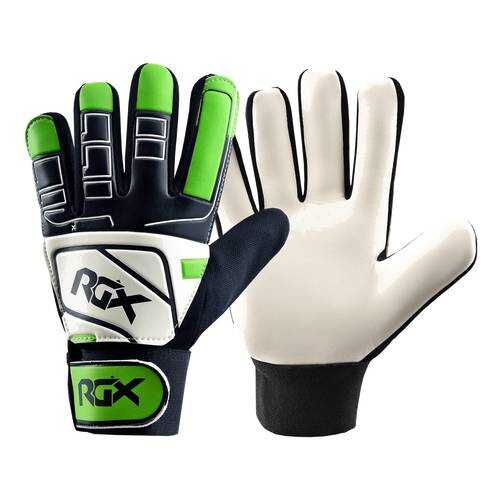 Вратарские перчатки RGX GFB04, white/black/green, M в Интерспорт