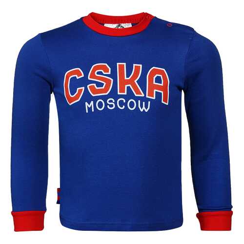 Футболка ПФК ЦСКА CSKA Moscow, синяя, 92 см в Интерспорт