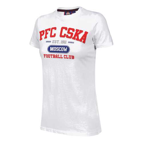 Футболка ПФК ЦСКА PFC CSKA Moscow, белая, S в Интерспорт