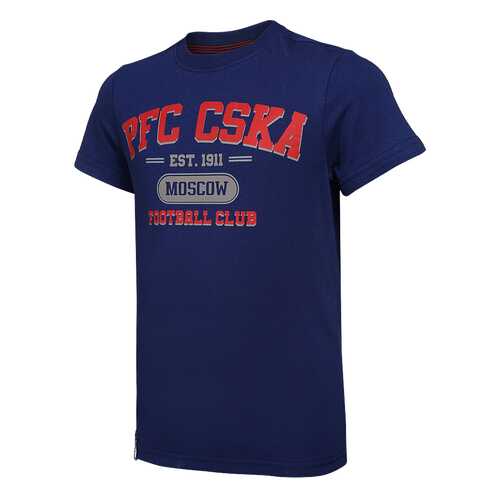 Футболка ПФК ЦСКА PFC CSKA Moscow, синяя, 140 см в Интерспорт