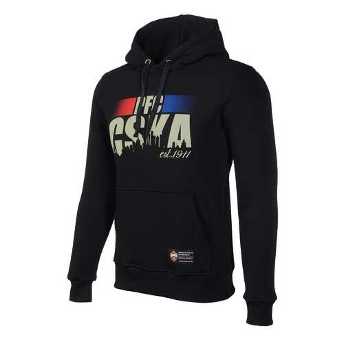 Толстовка ПФК ЦСКА PFC CSKA est 1911 1732010, черная, XXL в Интерспорт