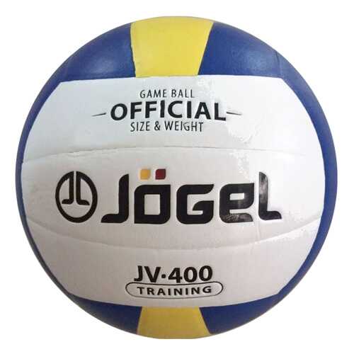 Волейбольный мяч Jogel JV-400 УТ-00009341 №5 blue/white/yellow в Интерспорт