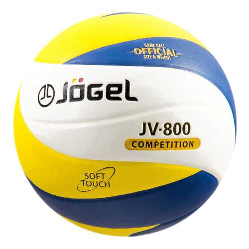 Волейбольный мяч Jogel JV-800 №5 blue/white/yellow в Интерспорт