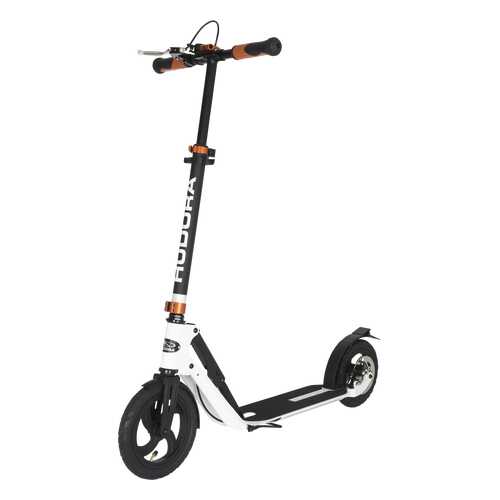 Самокат Hudora Big Wheel Air 230 Dual Brake black/silver/white в Интерспорт