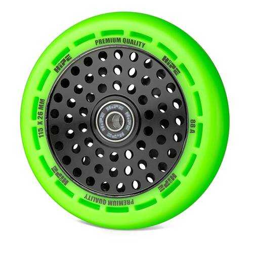 Колесо HIPE wheel 115мм green/core black в Интерспорт