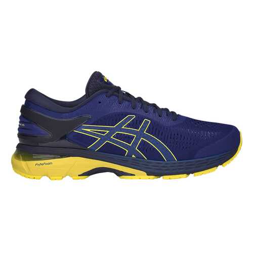 Кроссовки Asics 1011A019 401 Gel-Kayano 25, blue/yellow, 9.5 UK в Интерспорт