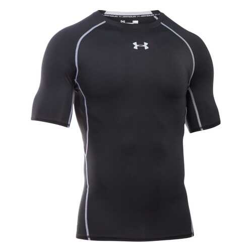 Футболка Under Armour HeatGear Armour Compression SS, 001 черная, MD в Интерспорт