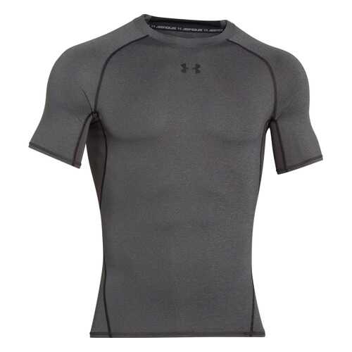 Футболка Under Armour HeatGear Armour Compression SS, 090 серая, LG в Интерспорт